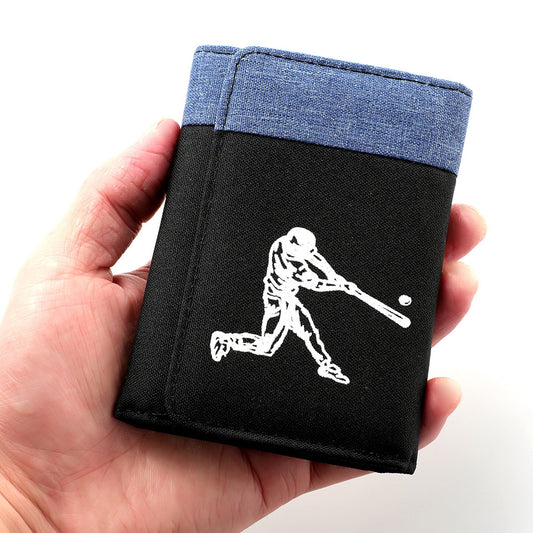 Women's & Men's & Canvas Folding Multiple Slots Minority Men's Wallets