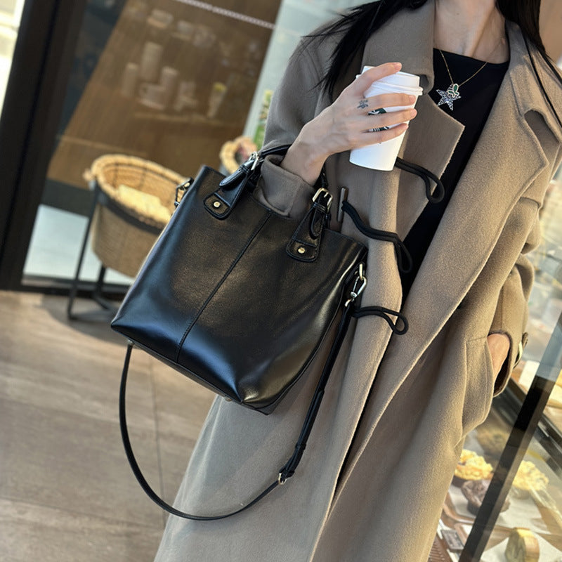 Comfortable Women's Genuine Leather For High-grade Women's Shoulder Bag