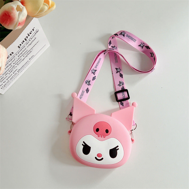 Stall Cartoon Silicone Soft Western Style Backpacks