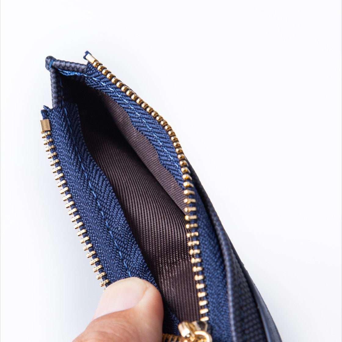 Stitching Zipper Integrated Lady High Sense Multiple Ladies Wallet