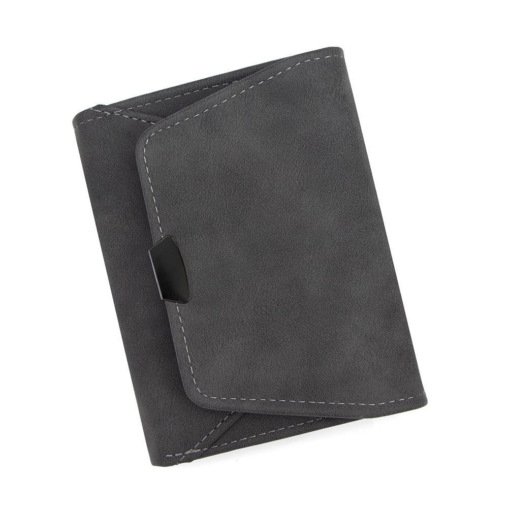 Women's Exquisite Embossed Two Fold Folding Side Bags