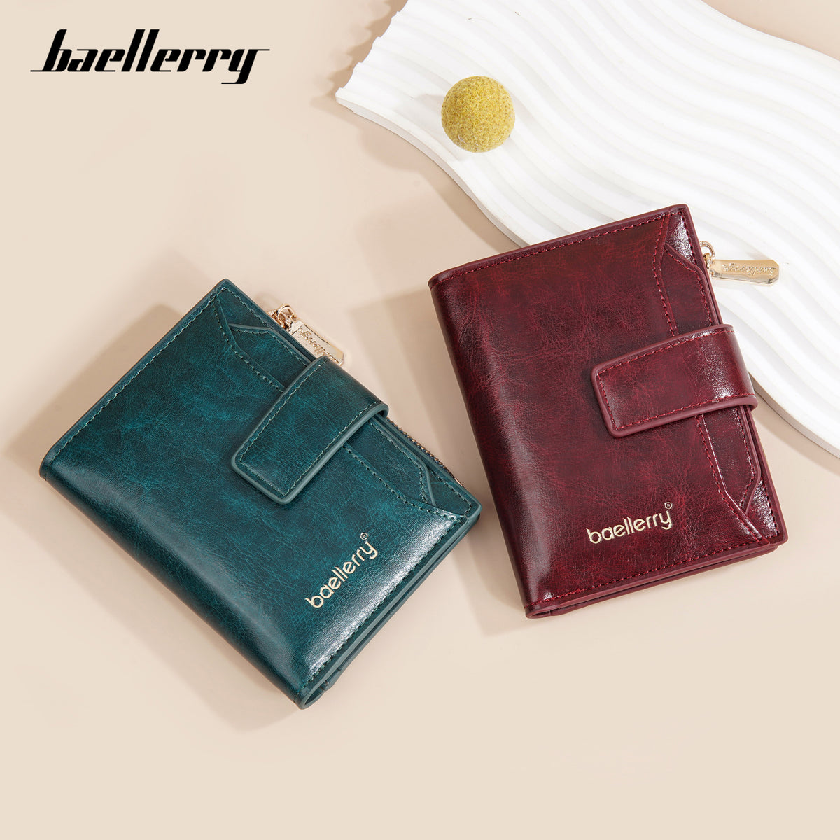 Women's High-grade Integrated Oil Fashion Female Card Holder