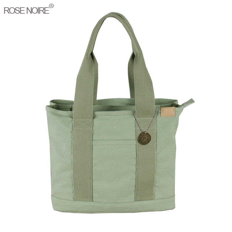 Fashion Beautiful Elegant Women's Canvas Commuter Handbags