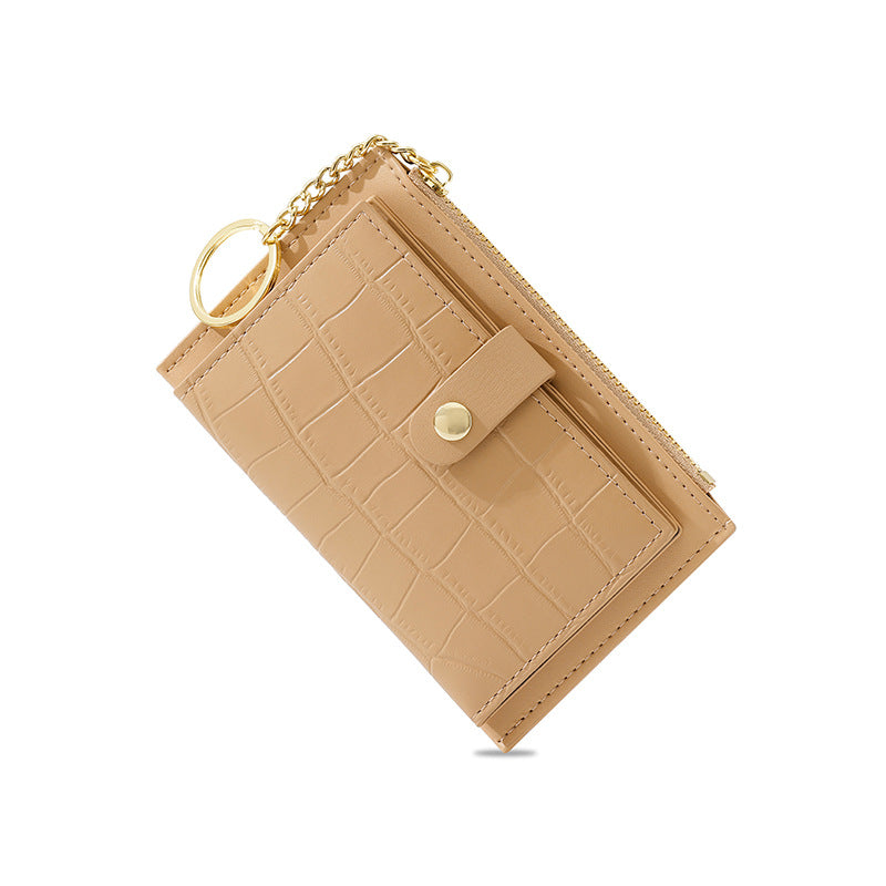 Mini Female Multiple Slots Creative Zipper Coin Purses