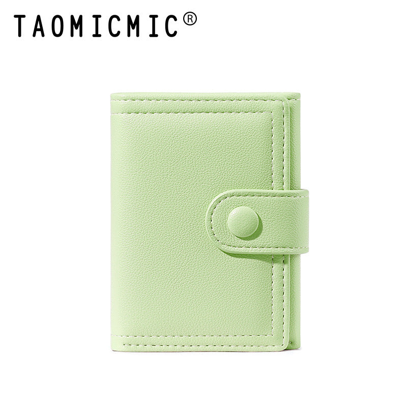 Women's Fashion Short Integrated Hand-held Vietnam Ladies Wallets