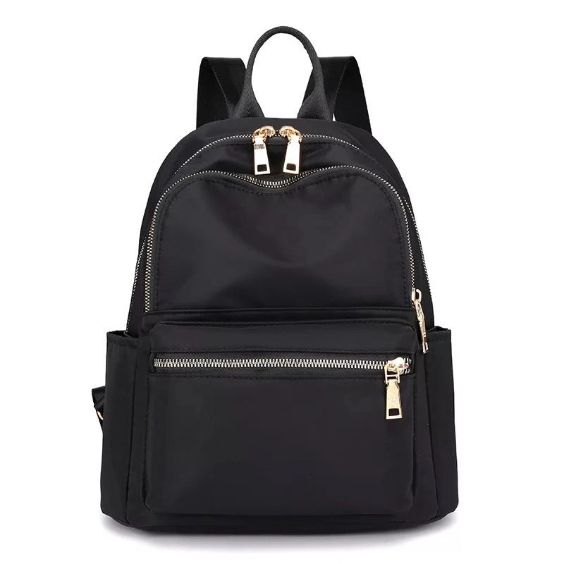 Korean High College Mori Fresh Contrast Backpacks