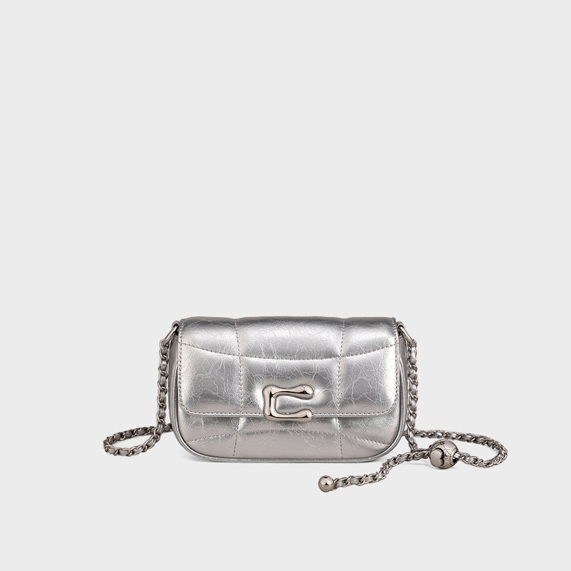 Elegant Women's Genuine Leather Underarm High-grade Bags