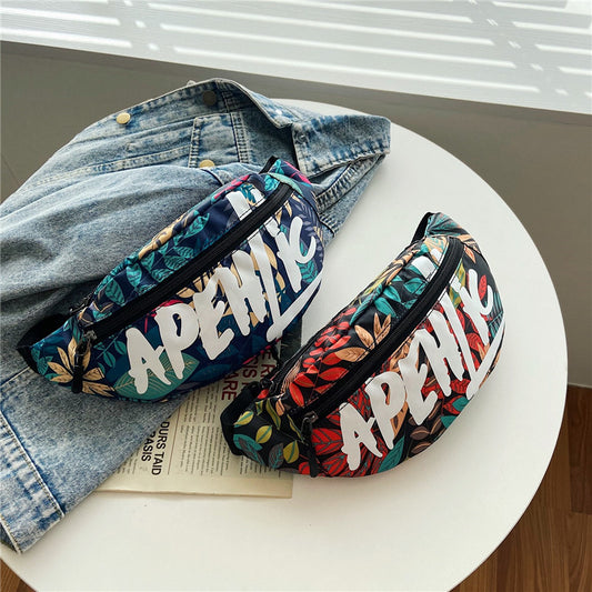 Women's & Men's & Trendy Motorcycle Korean Style Men's Chest Bags