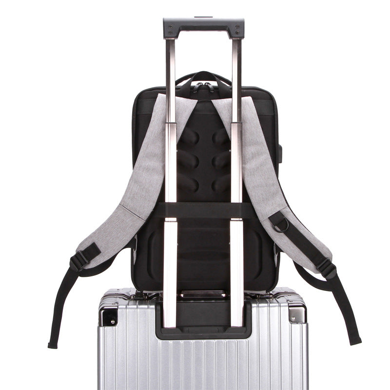 Men's Hard Shell Large Capacity Fashion Business Backpacks