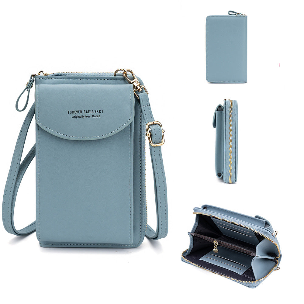 New Women's Mobile Korean Style Short Ladies Wallet