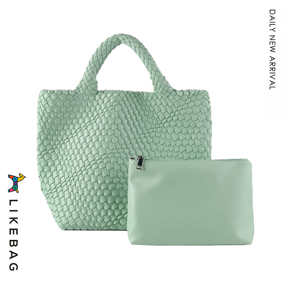 Women's Handmade Woven Fashion Large Capacity Totes Women's Shoulder Bag