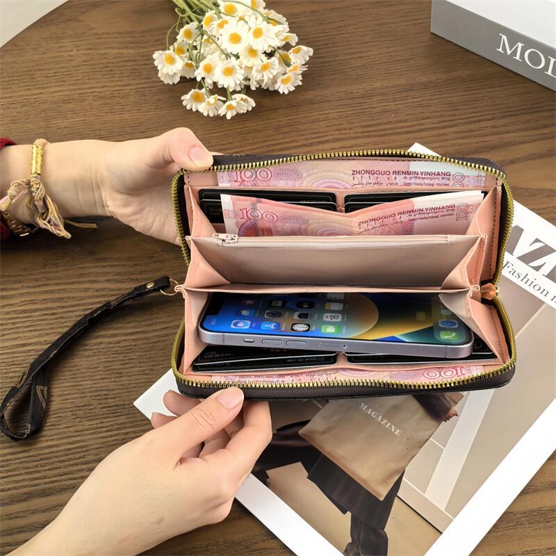 Women's Design Long Business Retro Simple Clutch Coin Purses