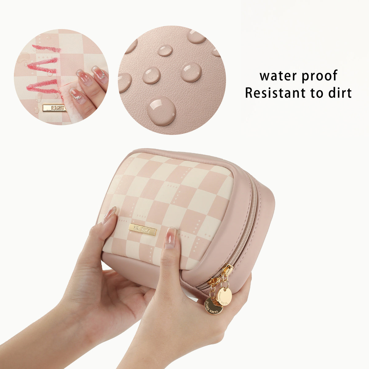 Women's Mini Cosmetics Carry-on Sundries Storage Multifunctional Makeup Bag
