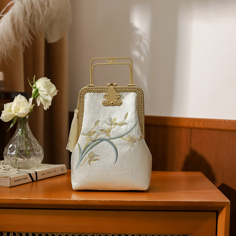 Style Han Chinese Clothing Handmade Gold Bags