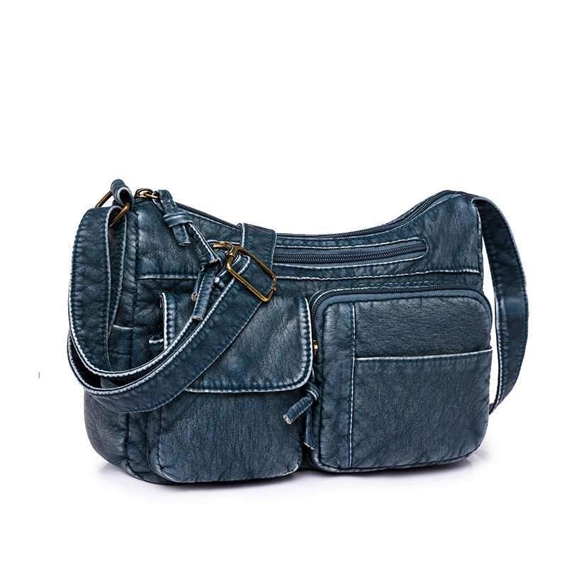 Beautiful Women's Mother Soft Leather Textured Women's Shoulder Bag
