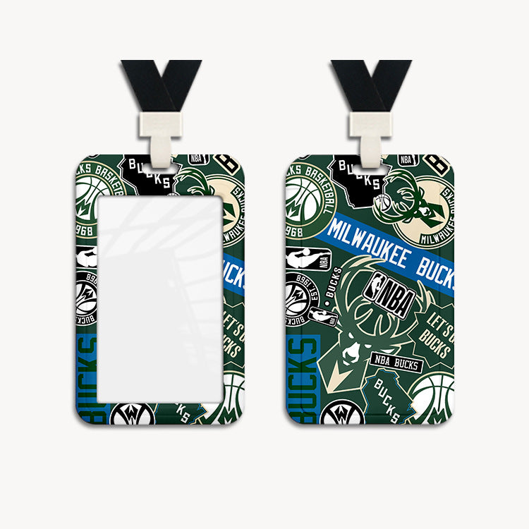 Lakers Warriors Nets Clippers Campus Shuttle Name Card Holder