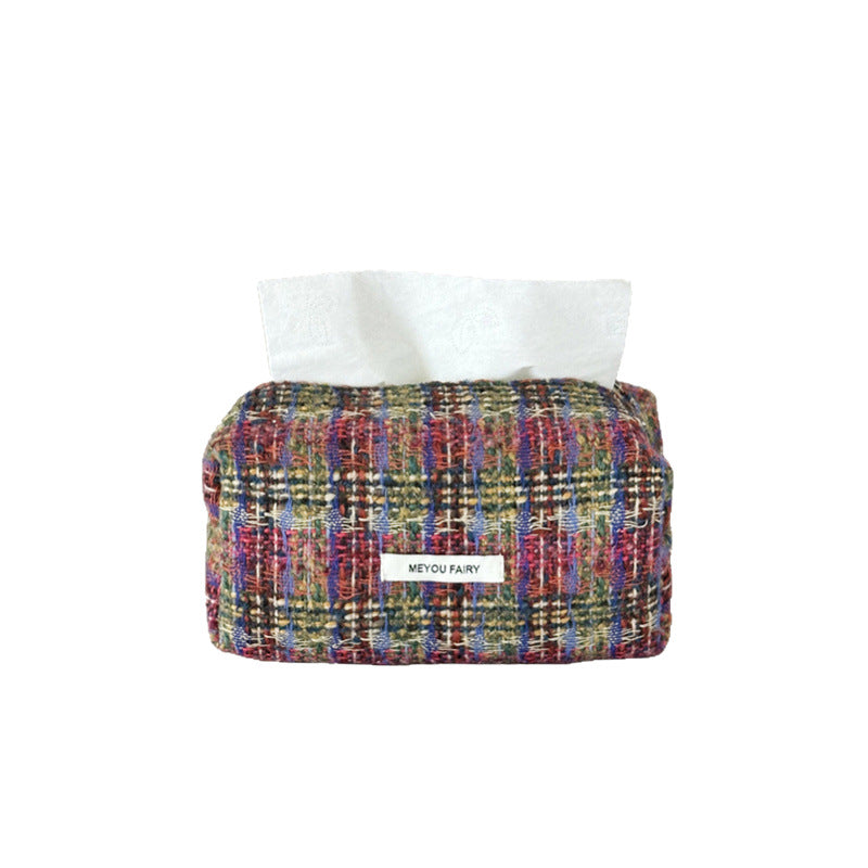 Entry Luxury Home Bedroom Living Room Fashion Tissue Box Large Makeup Bag
