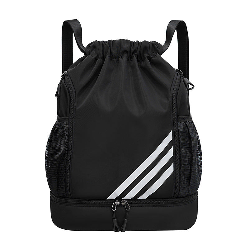 Basketball Large Capacity Workout Swimming Drawstring Backpacks