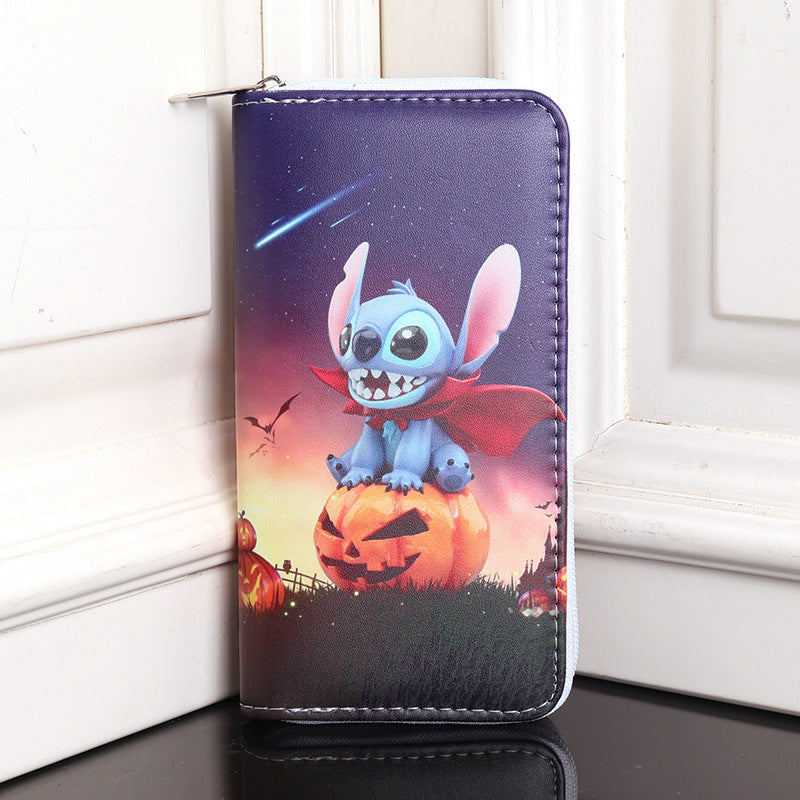 Men's Novelty Trend Multiple Slots Large Capacity Cartoon Men's Wallets