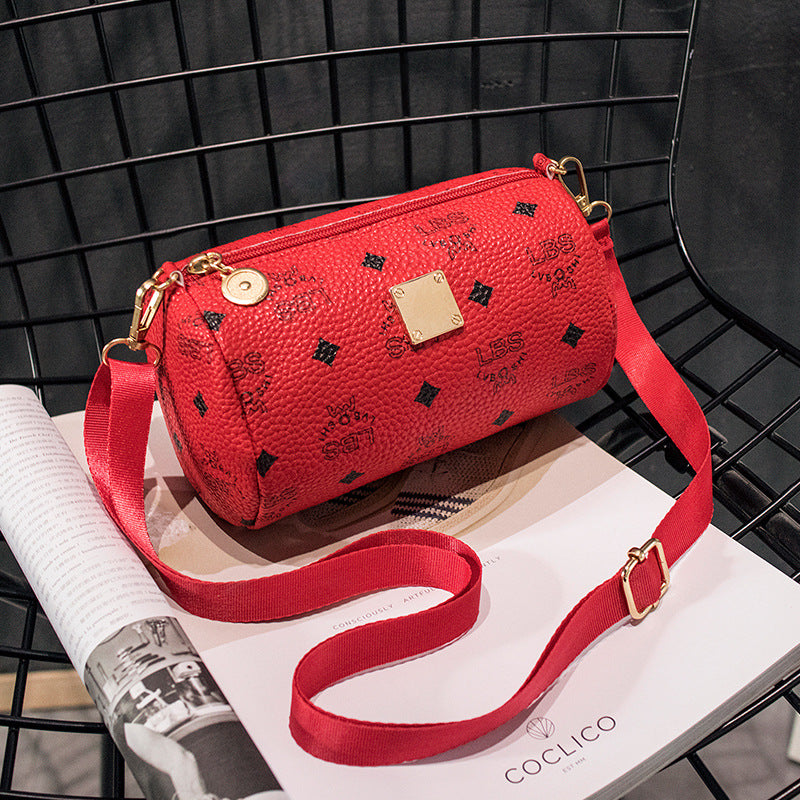 High Sense Female Light Luxury Temperament Design Retro Women's Messenger Bag