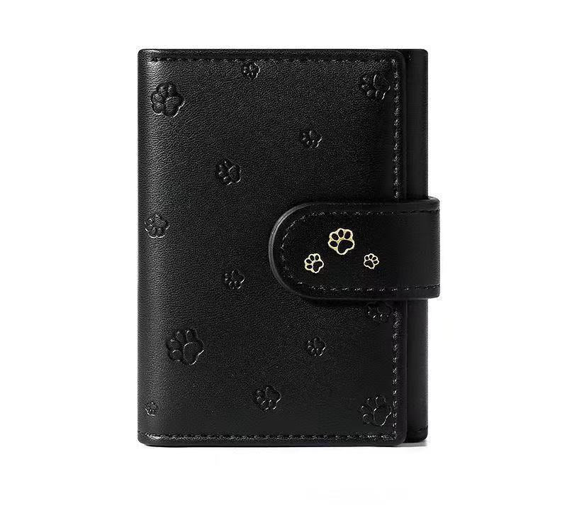 Women's Version Simple Short Tri Fold Fashion Ladies Wallets