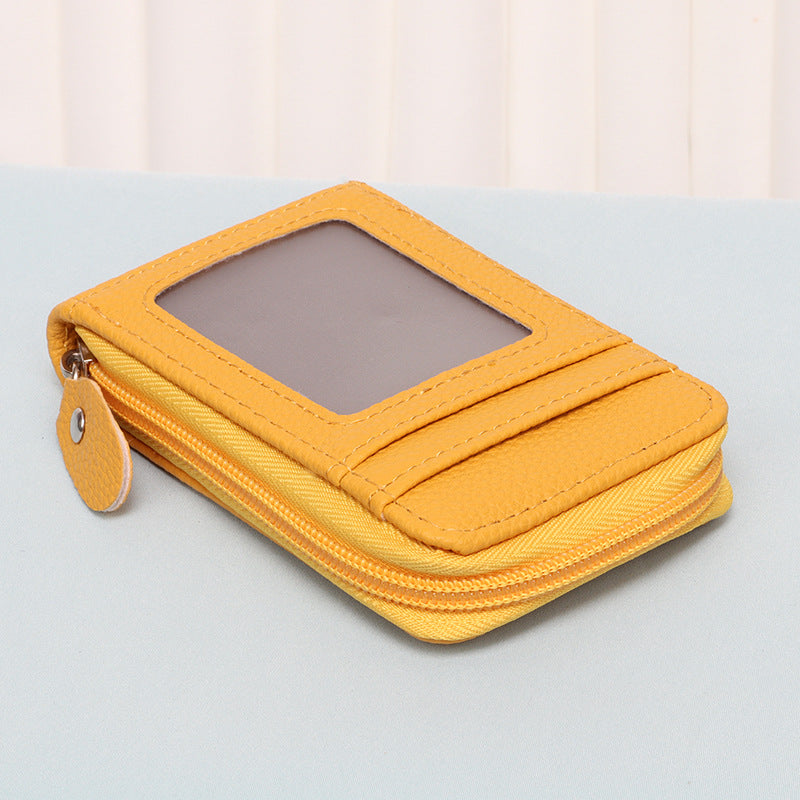 Women's Exquisite Fashion Large Capacity Bank Card Holder