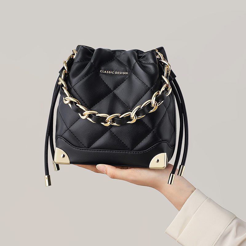 Slouchy Women's Current High Sense Chain Bucket Bags