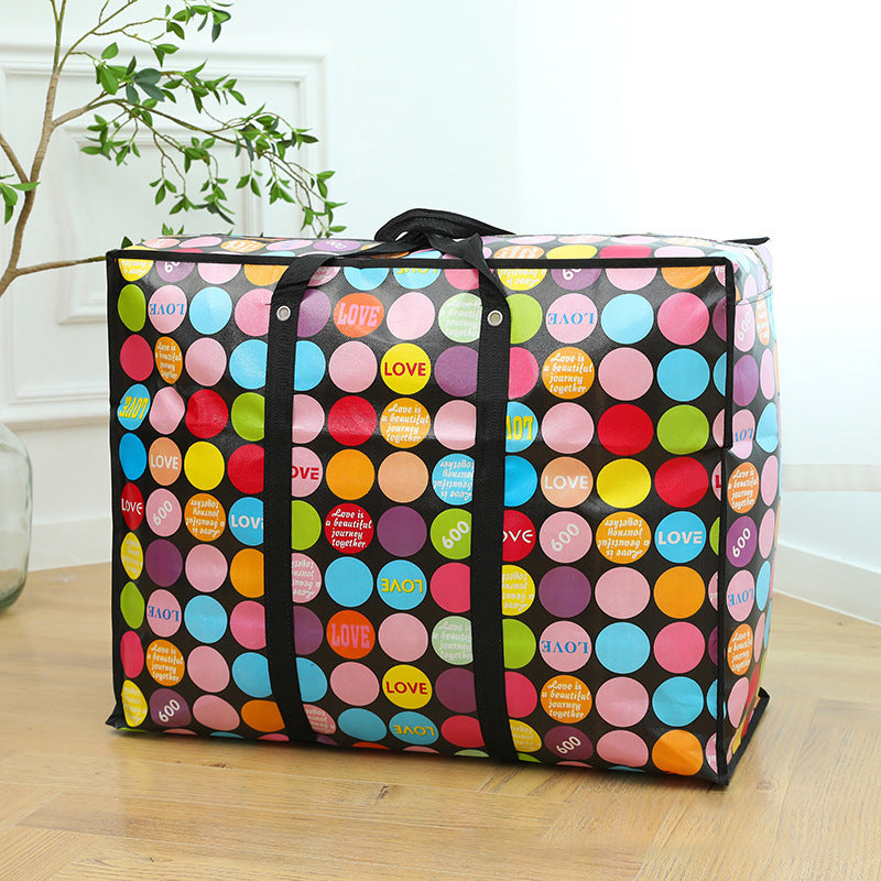 Large Capacity Film Thickened Moving Clothes Organizer Travel Bags