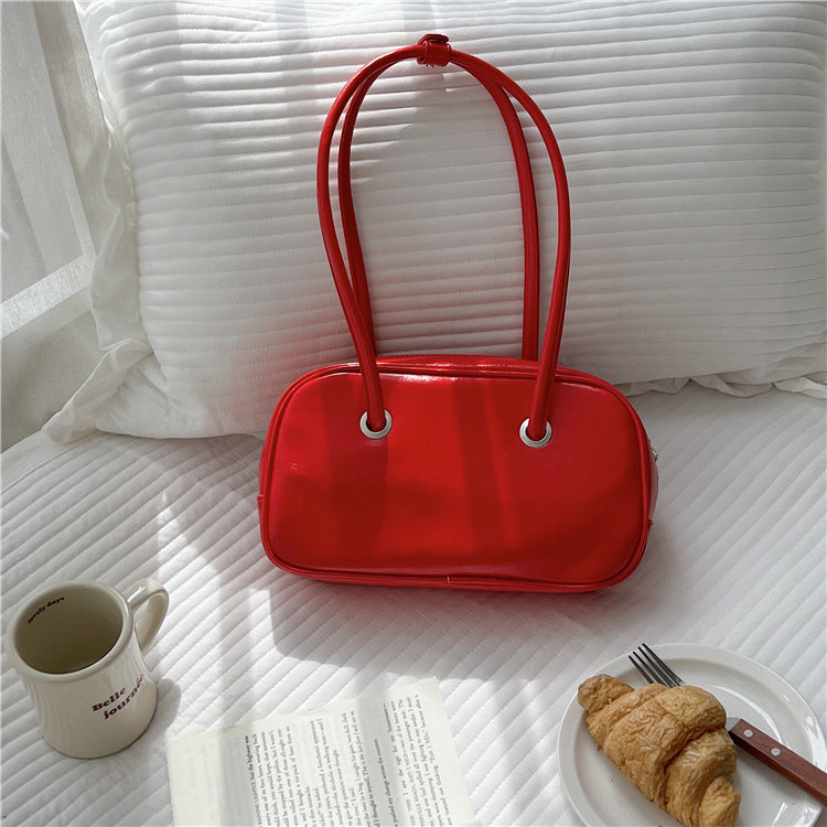 Women's Simple Large Capacity High Sense Leather Handbags