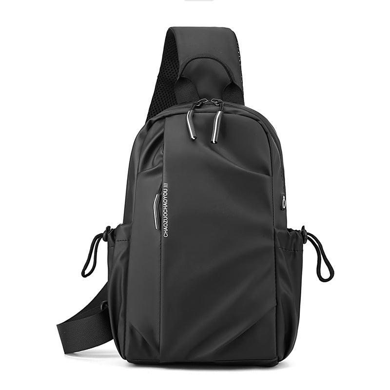 Women's & Men's & Personality Derm Fashion Leisure Design Men's Chest Bags