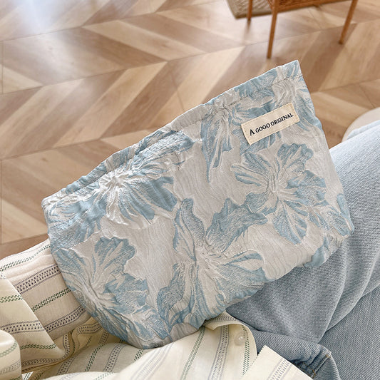 Three-dimensional Printing Large Capacity Portable Liner Cosmetic Bags