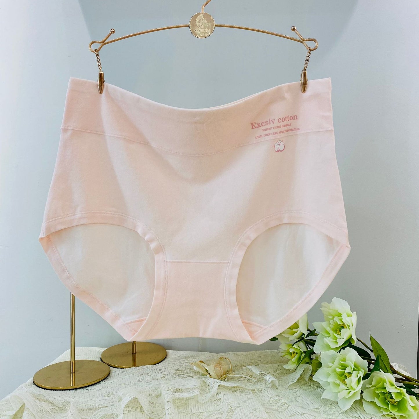 Women's Underwear Cotton Breathable Briefs High Elastic Modal Panties