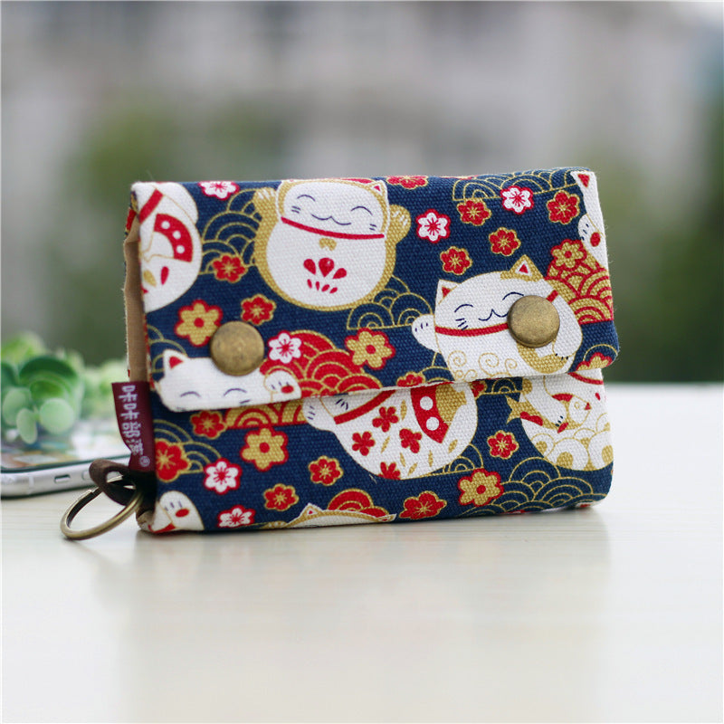 Women's & Men's & Korean Style Canvas Coin Purses