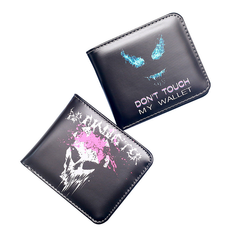Skull Short Zipper Cartoon Anime To Coin Purses