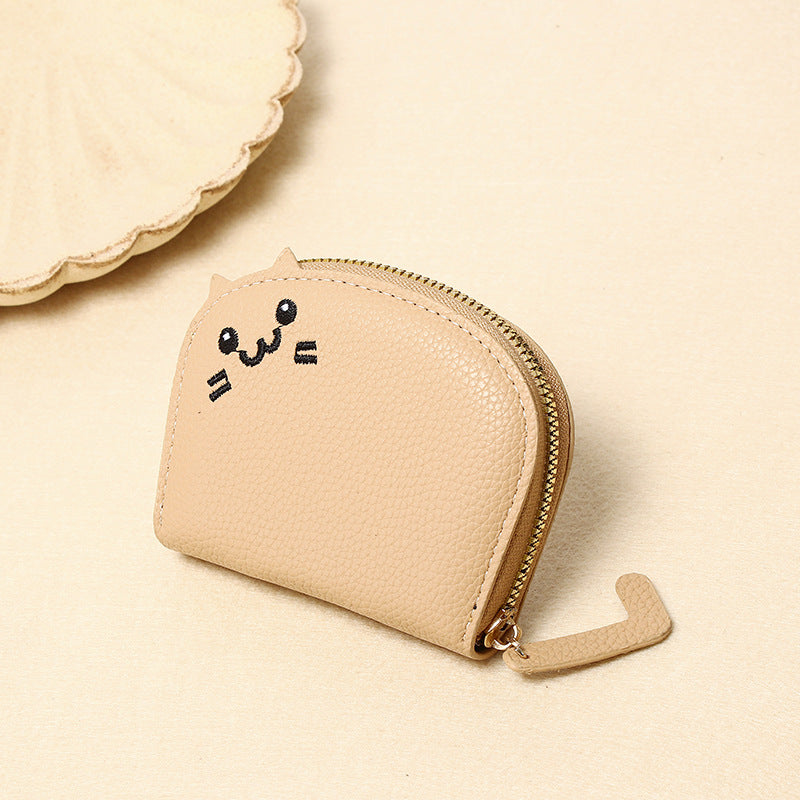Graceful Cat Cute Advanced Cartoon Change Ladies Wallet
