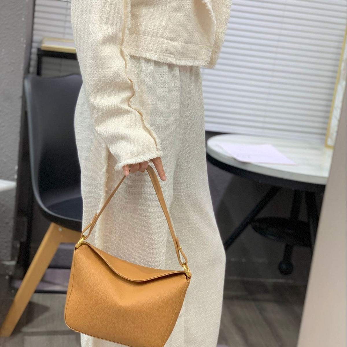 Women's Genuine Leather First Layer Cowhide Underarm Fashion Bags