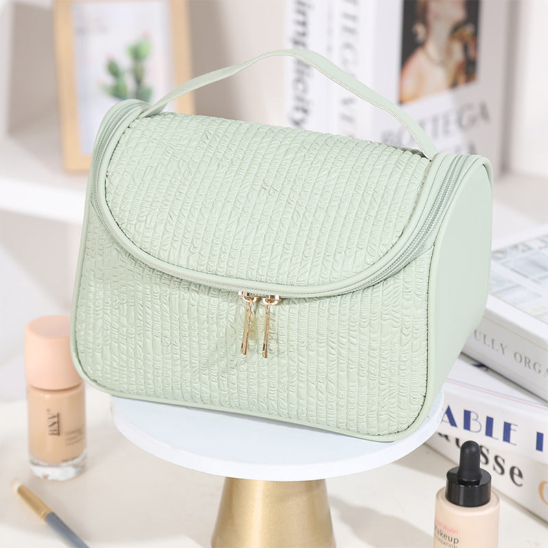 Good-looking Waterproof Portable Wash Light Luxury Simplicity Makeup Bag