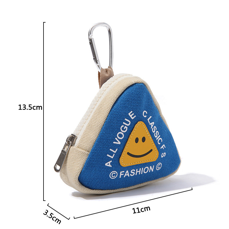 Men's Mini Earphone Pendant Hip Hop Pannier Coin Purses