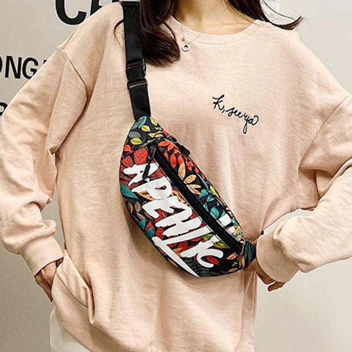 Women's & Men's & Summer Fashion Youth Large Capacity Men's Waist Packs