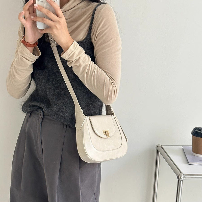 Women's Today Popular Minority Fashion Underarm Simple Korean Style Western Light Women's Shoulder Bag