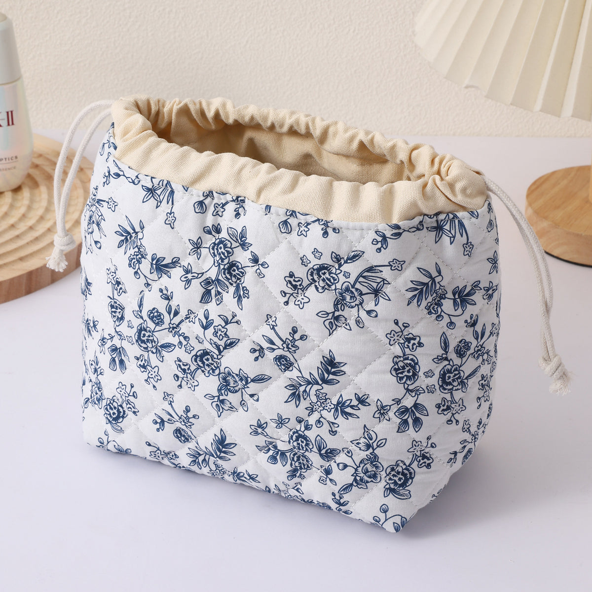 Brush Quilting Large Capacity Cosmetics Fashion Simple Bags