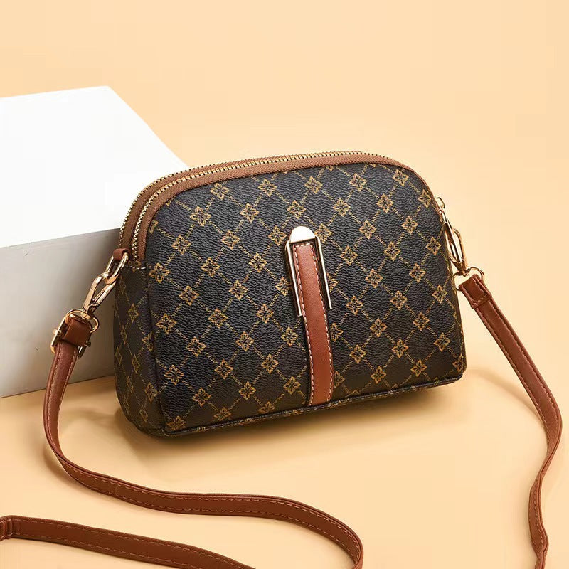 Elegant Women's Spring Embroidery Thread Mobile Phone Bags