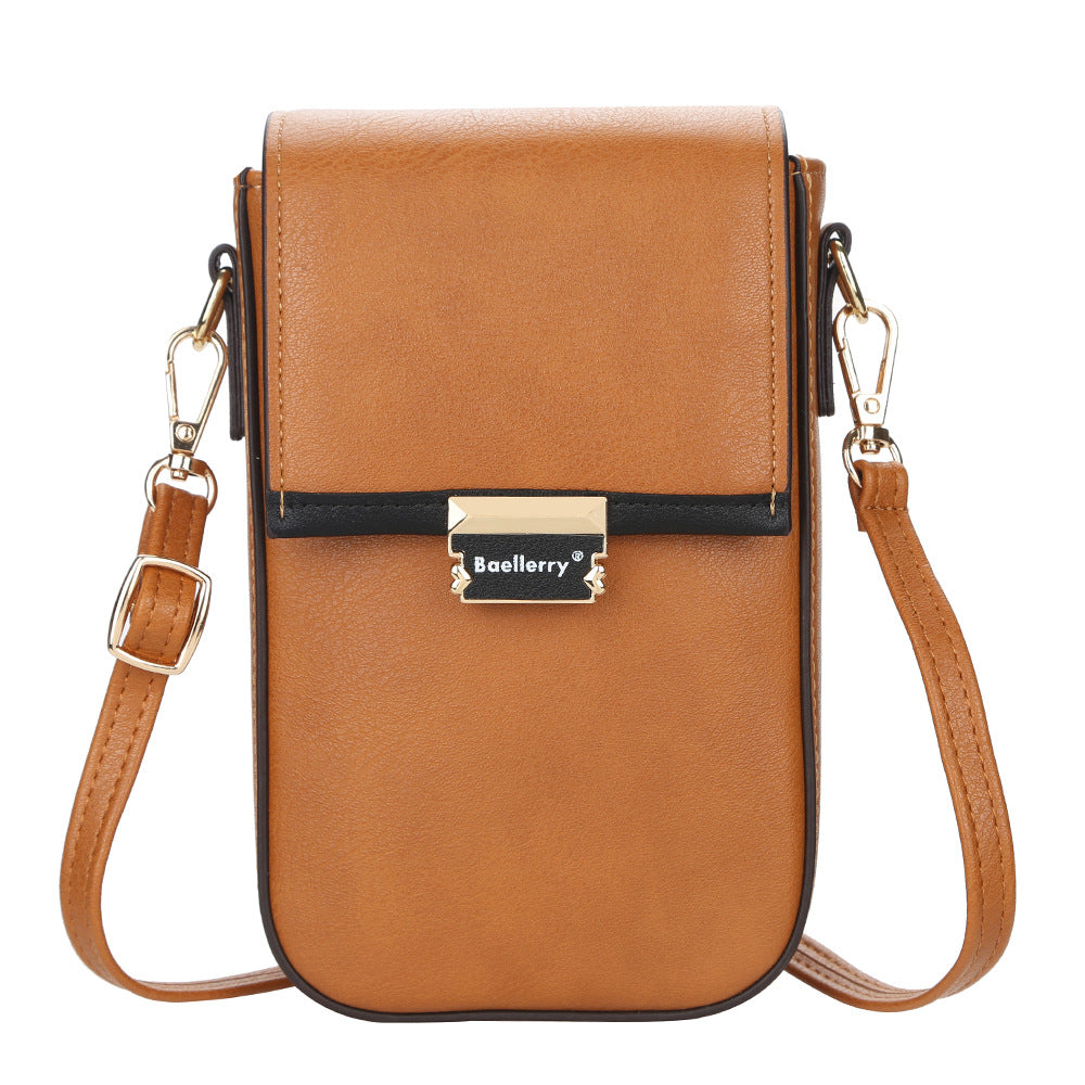 Women's Multiple Slots Large Capacity Mobile Women's Messenger Bag