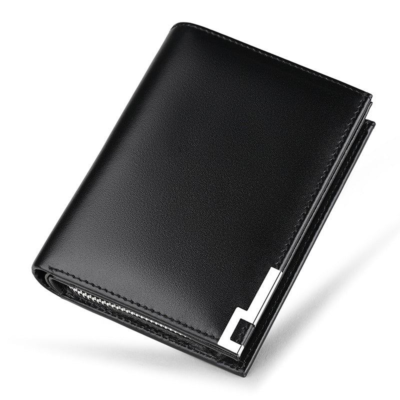 Men's Emperor Paul Cattlehide Leather Fashion Trendy Men's Wallet