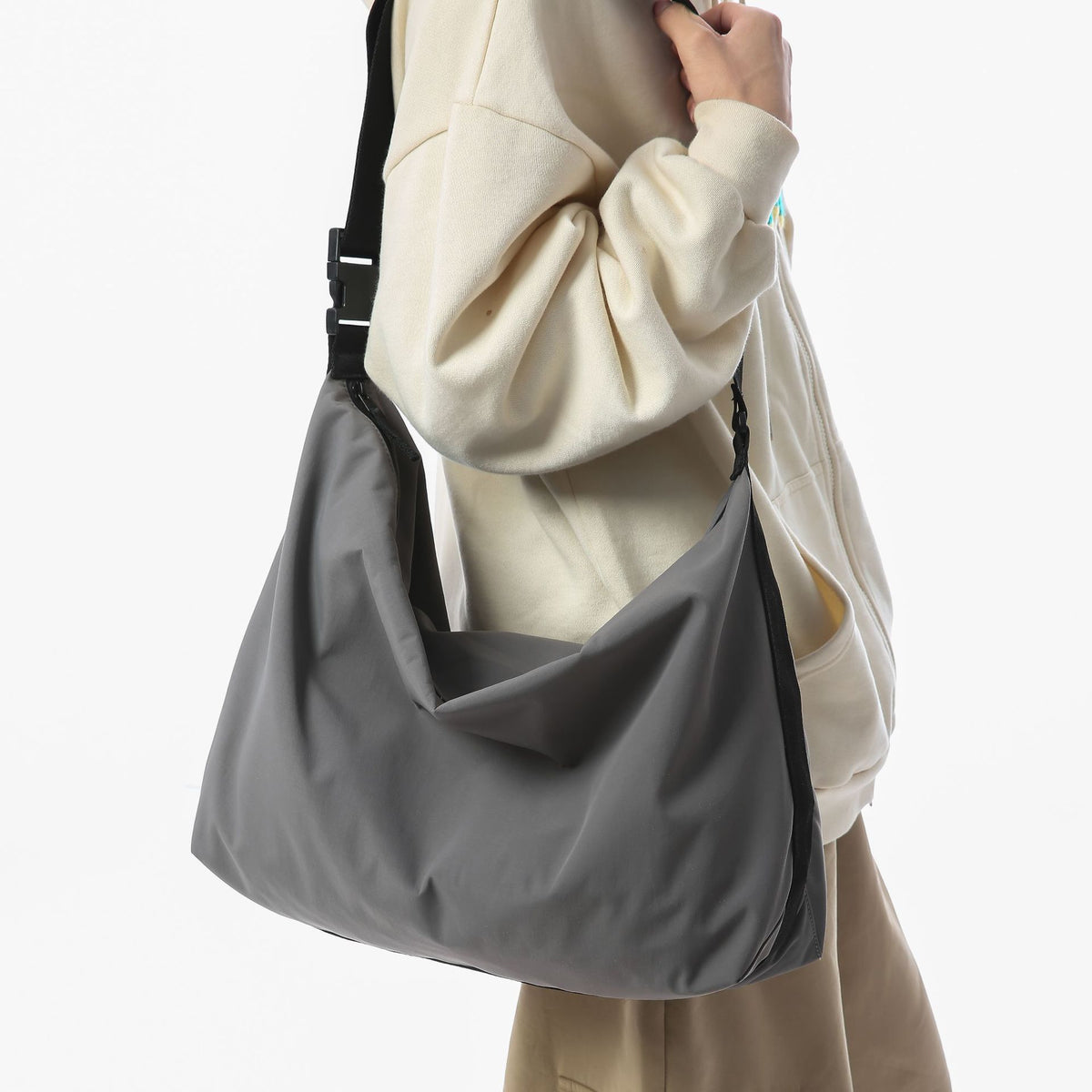 Women's & Men's Working Style Oxford Cloth Leisure Large Women's Messenger Bag
