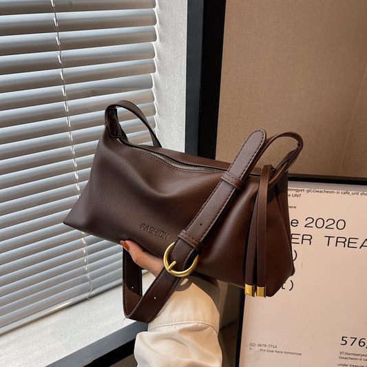 Women's Fashion Retro Dumpling Niche Texture Underarm Crossbody Bags