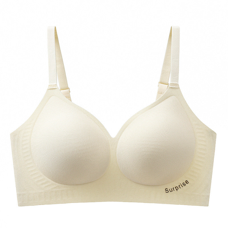 Women's Thick Integrated Fixed Cup Seamless Underwear Small Everyday Bras