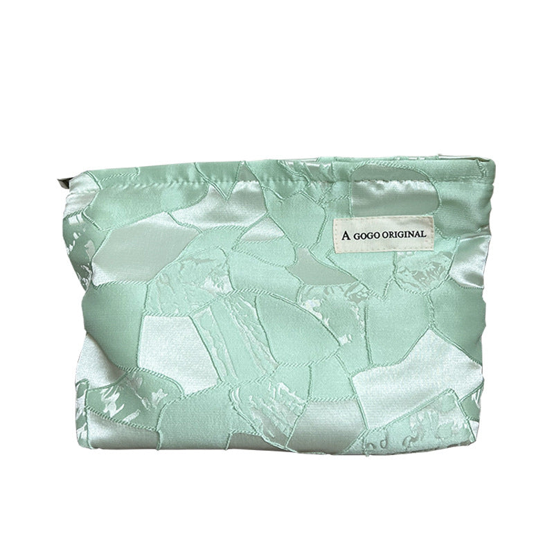 Portable Out Toiletry Canvas Liner Underwear Makeup Bag