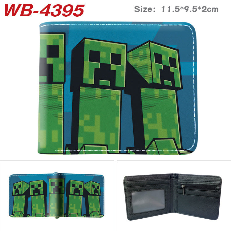 Women's & Men's & World Surrounding The Game Printing Short Men's Wallets