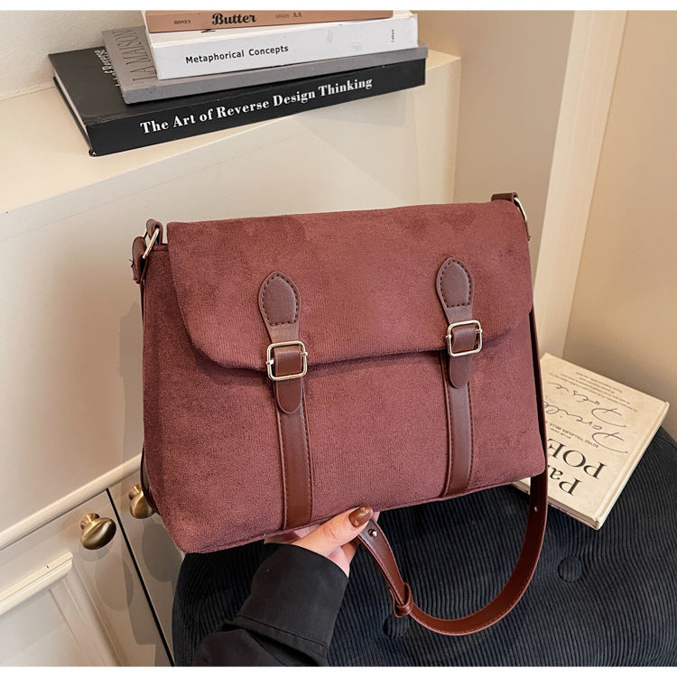 Graceful Women's Design Frosted Vintage High-grade Women's Shoulder Bag